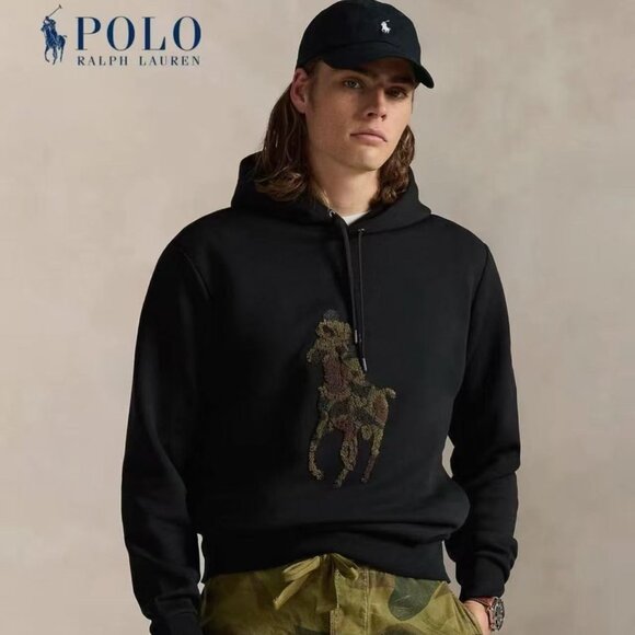 Polo Ralph Lauren Other - Polo Ralph Lauren Men's Camo Big Pony Double-Knit Hood
